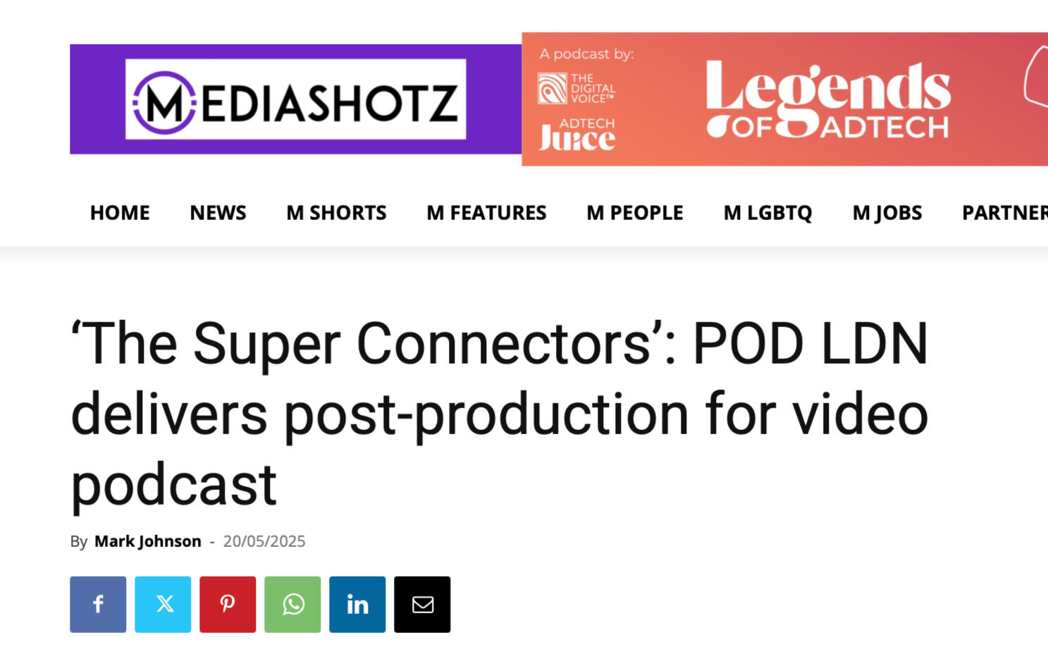 READ MORE - Mediashotz: Yorkseed Featured in The Super Connectors Video Podcast (May 2025)