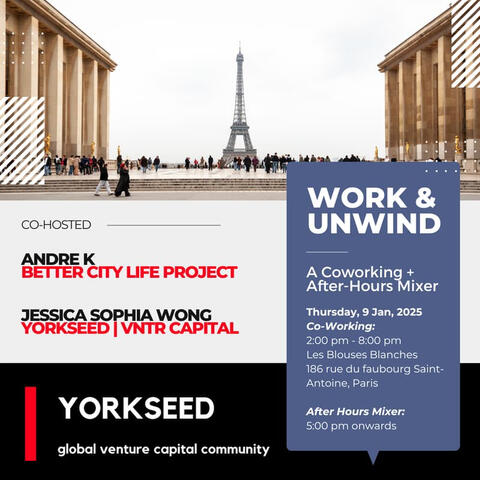 Yorkseed Work & Unwind - A Coworking + After-Work Mixer
