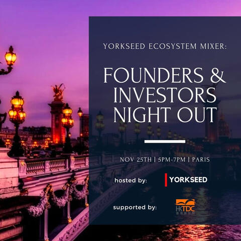 Yorkseed Ecosystem Mixer: Founders & Investors Night Out