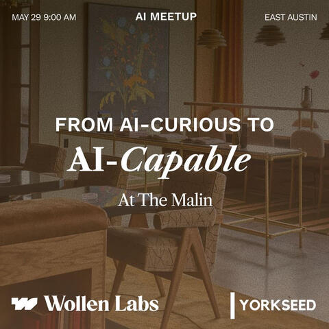 From AI-Curious to AI-Capable: A Meetup for Decision Makers