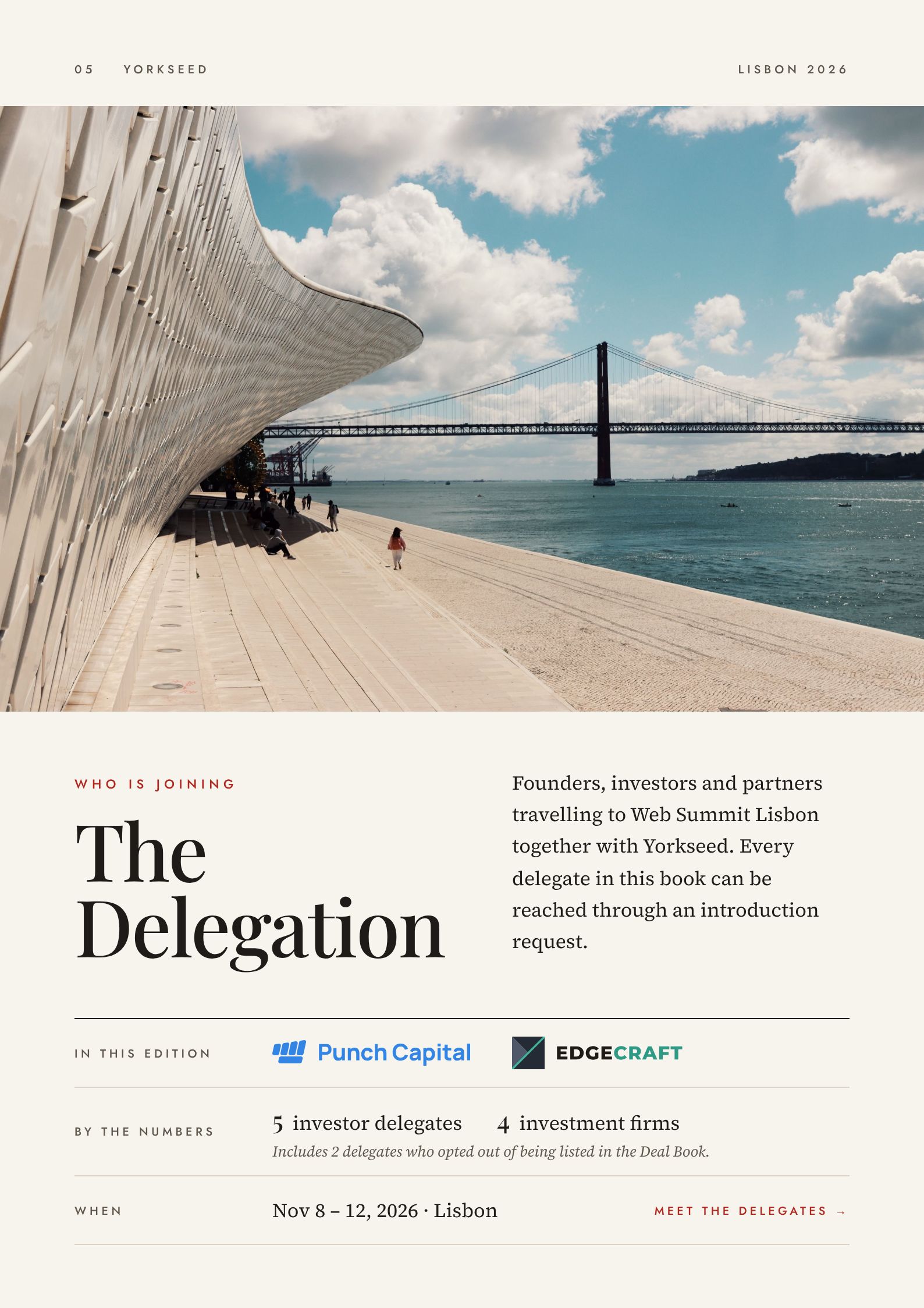 Page 5: The Delegation