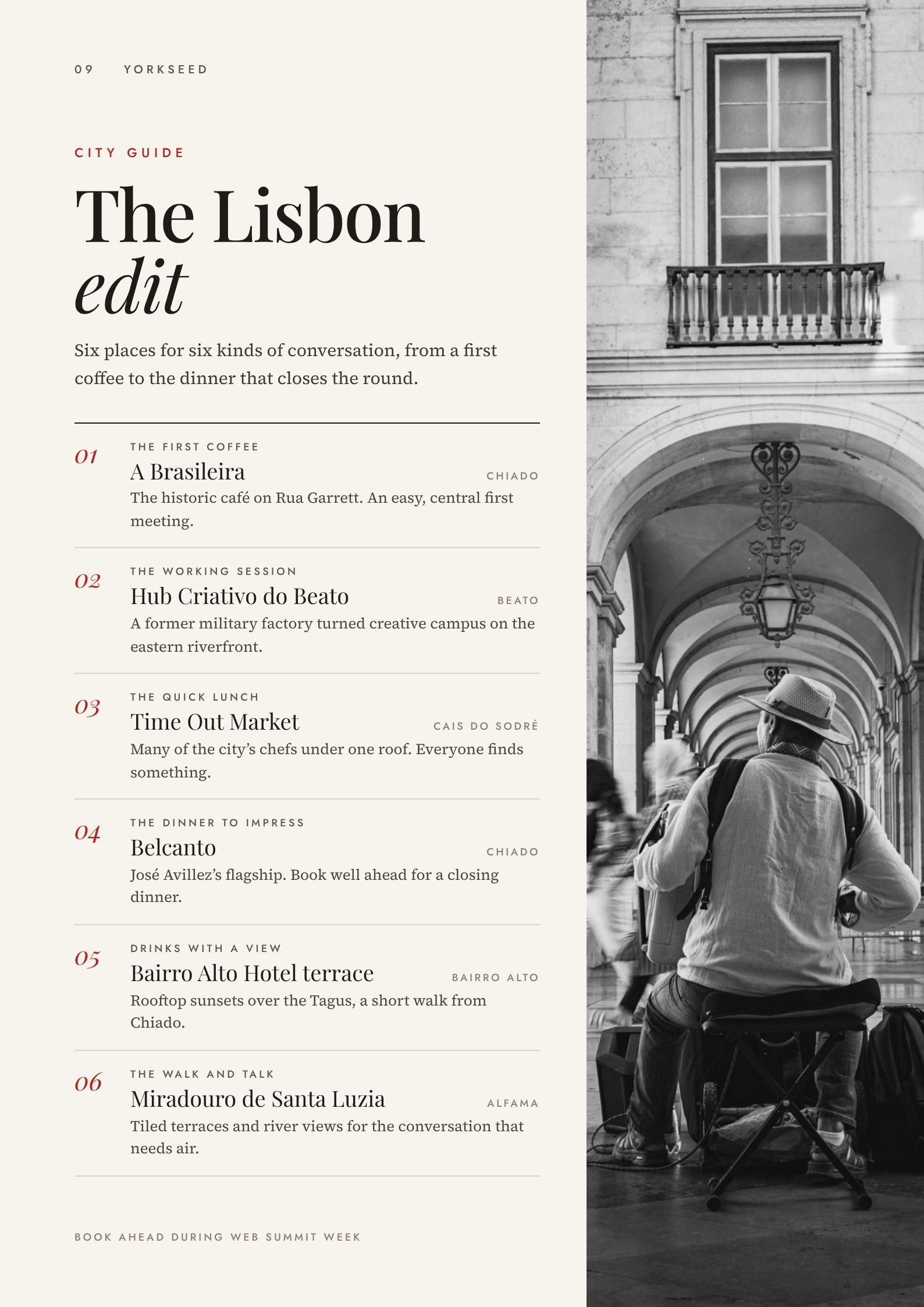 Page 9: The Lisbon Edit