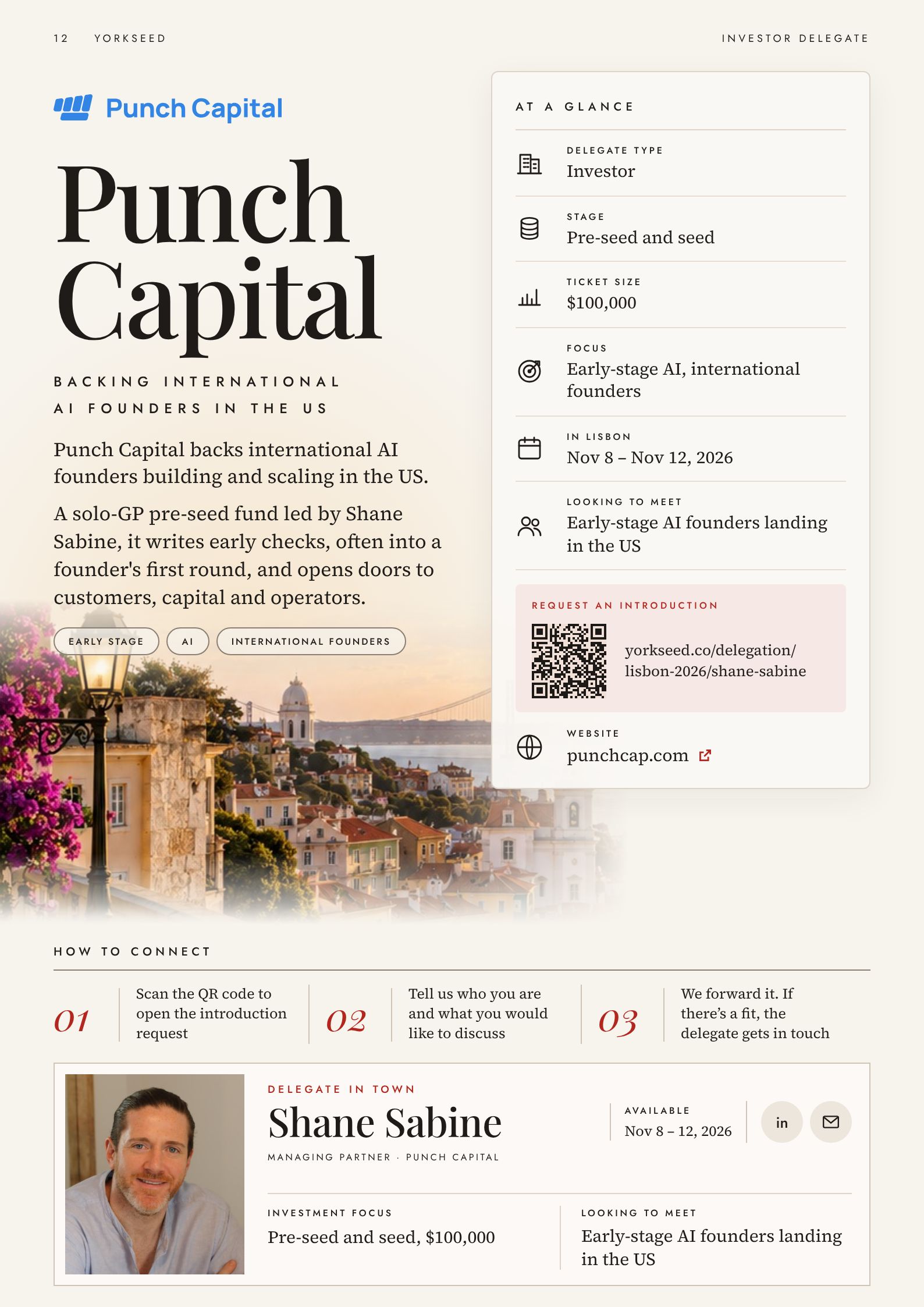 Page 12: Punch Capital